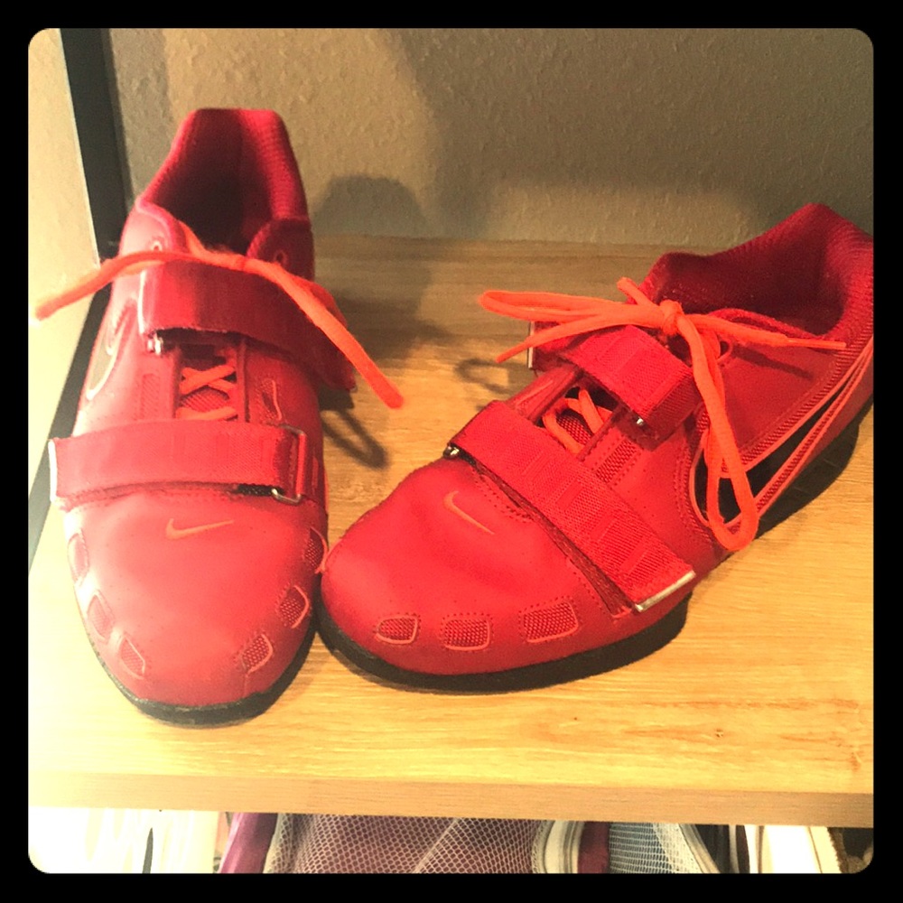 Nike Romaleos 2 Olympic lifting shoes.